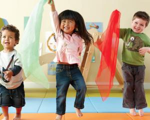 Aula de dança - atividades físicas para crianças